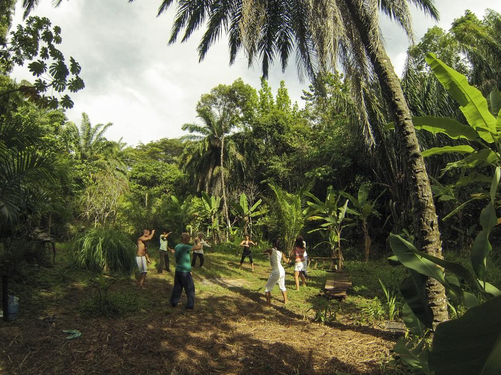 Universo Pol Bamboo Hostel Morro de São Paulo Kültér fotó