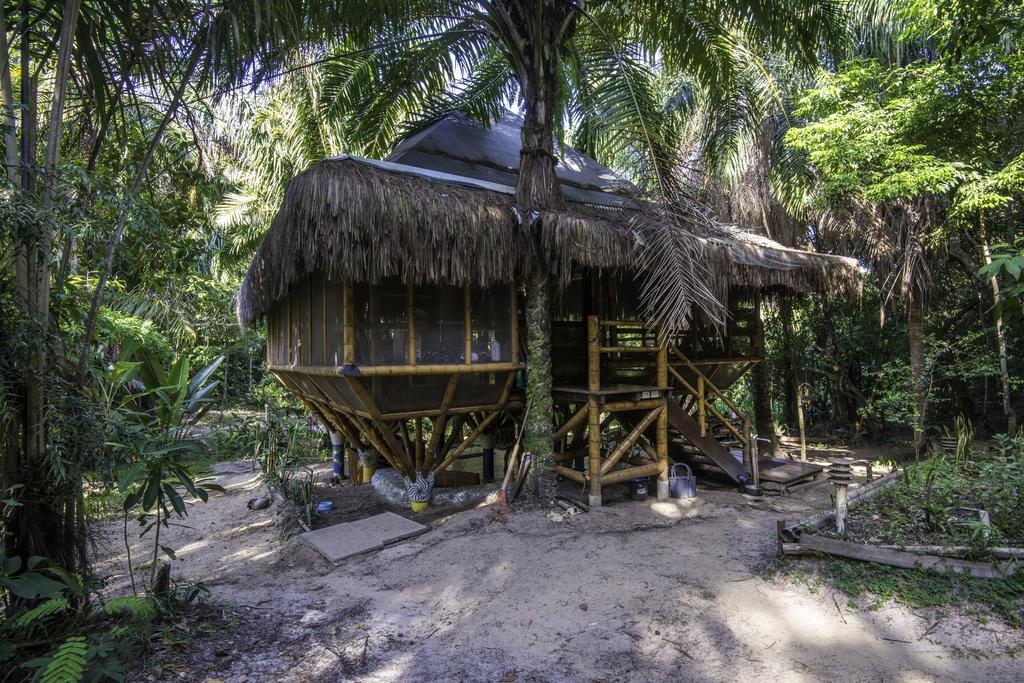 Universo Pol Bamboo Hostel Morro de São Paulo Kültér fotó