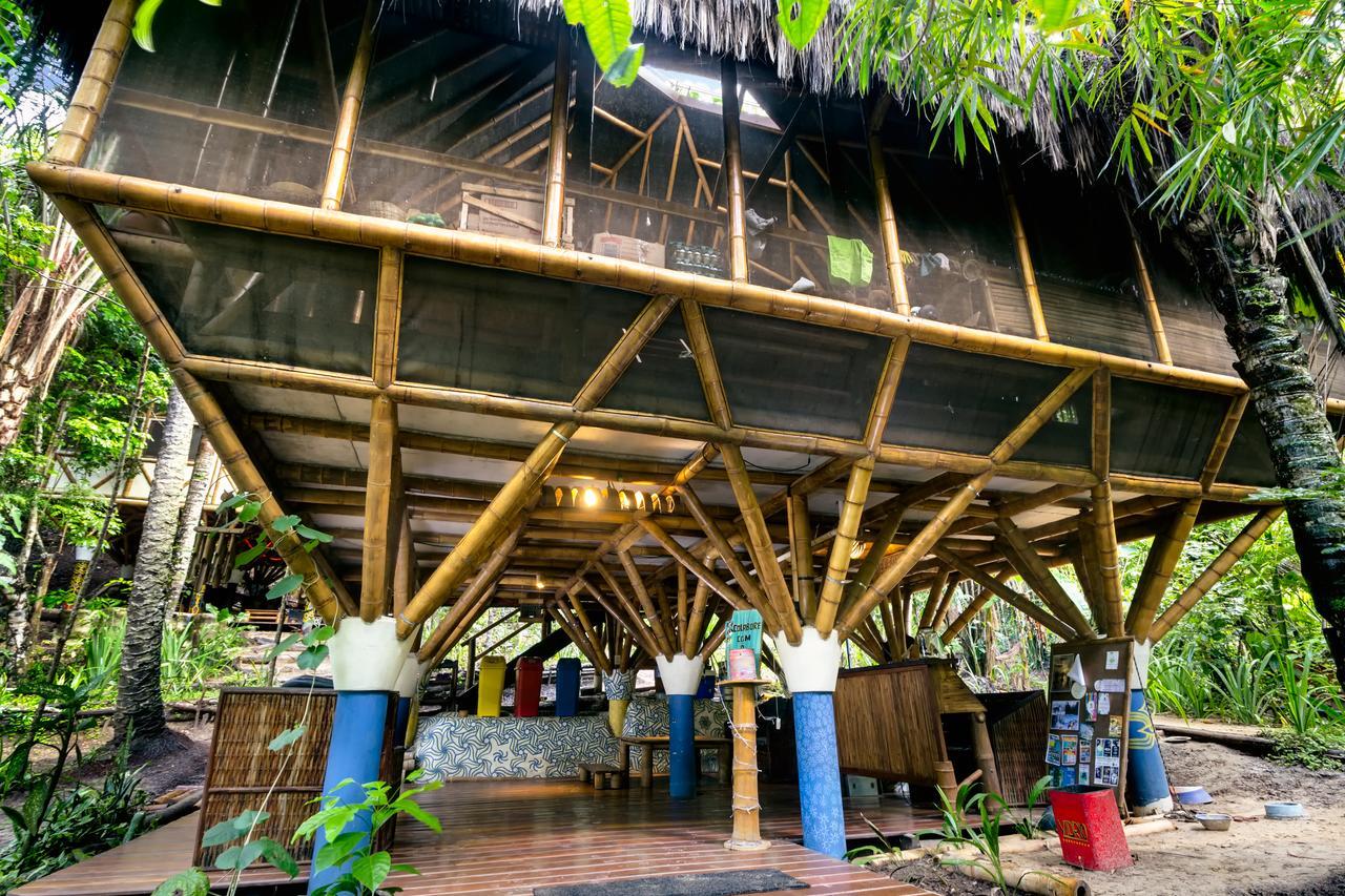 Universo Pol Bamboo Hostel Morro de São Paulo Kültér fotó